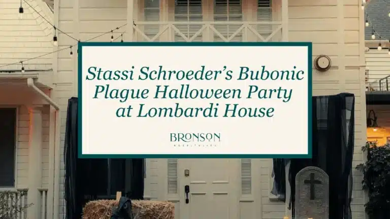 Stassi Schroeder’s Bubonic Plague Halloween Party at Lombardi House