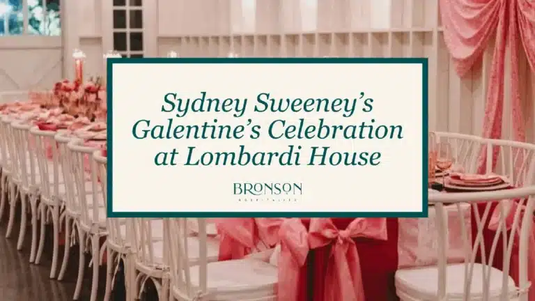 Sydney Sweeney’s Galentine’s Celebration at Lombardi House