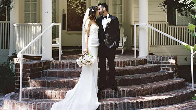 Geena and Kasras Summer Wedding at Lombardi House Image