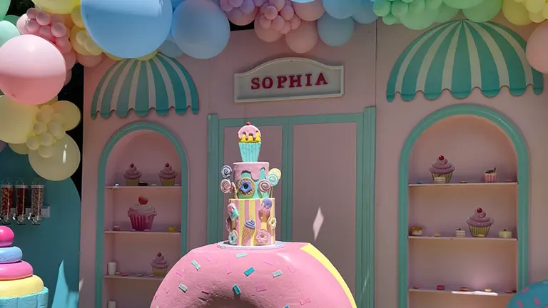 Sophias Magical Candy Wonderland Birthday Bash at Lombardi Image