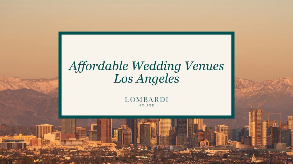 Wedding Venues Los Angeles