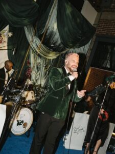 Velvet details classic martinis and smoking jackets🍸Serra on Vine set the scene for Daves Su 2 - Bronson Hospitality