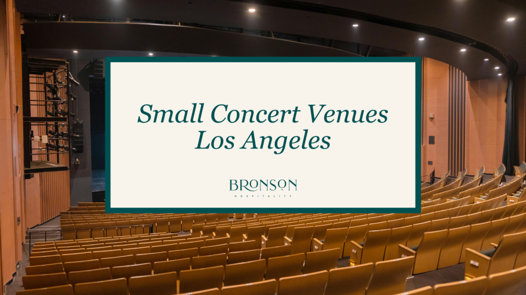 Small Concert Venues