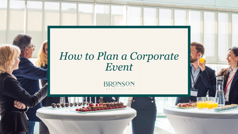 Plan a corporate event LA